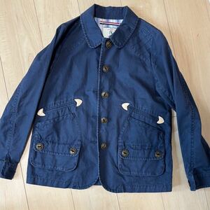 エーグル　AIGLE ジャケット　紺　S