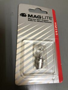 マグライト 6-cell C&D 用 バルブ 球 USA 当時物 MAG LITE 未使用 未開封 送料無料