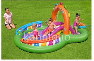 夏の日 水遊び 猛暑対策 大型 ビニールプール 子供用 ファミリープール お庭で水あそび 親子遊び 芝生遊び 親子活動YC66