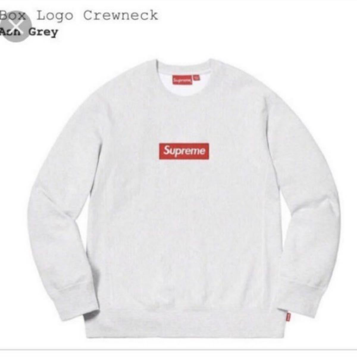競売 L Supreme Supreme Crewneck ボックスロゴ fuckyou crewneck 19FW
