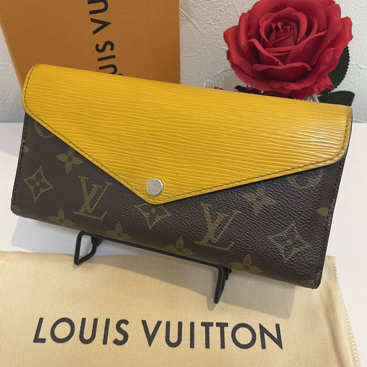 大特価!!】限定 LOUIS VUITTON ルイヴィトン ポルトフォイユ フラワー