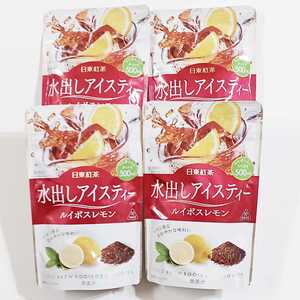 日東紅茶 水出しアイスティー ルイボスレモン4袋セット〈30g(10袋)×4袋〉