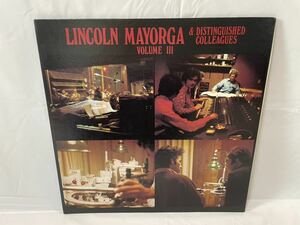 ★T439★ LP レコード Lincoln Mayorga and Distnguished Colleagues Vol.III koike リンカーン・マイヨーガ