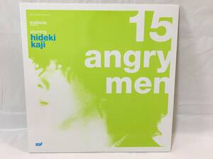 ☆T191☆LP レコード カジヒデキ Hideki Kaji 15 angry men 見本盤