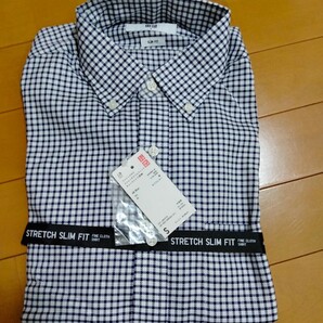 【新品】長袖 チェックシャツ ユニクロ