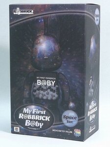 ▲10BB01▲【未開封品】MY FIRST BE@RBRICK B@BY SPACE Ver 100%&400％ MEDICOM TOY PLUS/スペース/マイファーストベアブリック