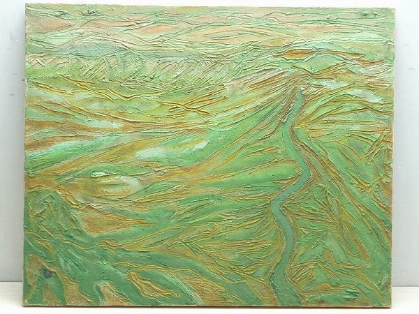 ▲18G666▲ [Obra auténtica] Pintado en 1965, por Kanzaburo Tanaka [Gran Cañón] Pintura al óleo/pintura al óleo, enmarcado, cuadro, pintura al óleo, Naturaleza, Pintura de paisaje