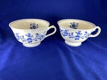 Noritake ノリタケ　bone china studio collection tea cup blue flower ティーカップのみ_画像1