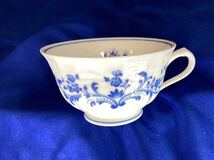 Noritake ノリタケ　bone china studio collection tea cup blue flower ティーカップのみ_画像8