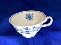 Noritake ノリタケ　bone china studio collection tea cup blue flower ティーカップのみ_画像9