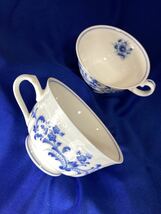 Noritake ノリタケ　bone china studio collection tea cup blue flower ティーカップのみ_画像10