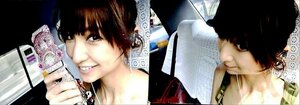希少写真L版　AKB48　篠田麻里子　タクシー　移動　生写真3枚　篠田麻里子 【AE111413】
