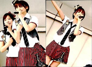 希少写真L版　AKB48　篠田麻里子　ステージ　生写真4枚　篠田麻里子 【AE111418】