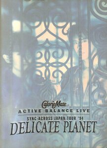 access『SYNC-ACROSS JAPAN TOUR '94 DELICATE PLANET」オフィシャル・ツアーパンフレット【AE042804】