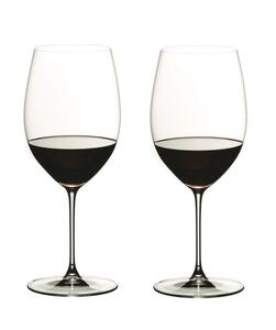[正規品] RIEDEL リーデル 赤ワイン グラス ペアセット リーデル・ヴェリタス カベルネ/メルロー 625ml