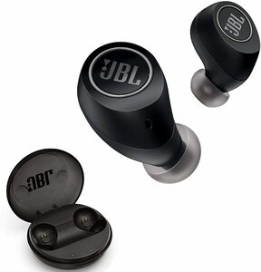 JBL FREE X 完全ワイヤレスイヤホン IPX5防水/Bluetooth対応 ブラック 【国内正規品/メーカー1年保証付き】