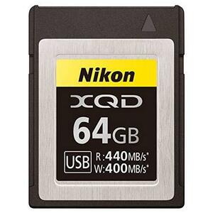 Nikon XQDメモリーカード 64GB MC-XQ64G
