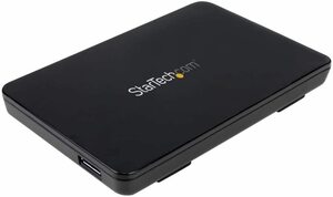 StarTech.com 外付け2.5インチSATA SSD/HDDケース 取付け工具不要 USB 3.1Gen 2(10
