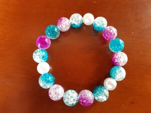ハンドメイド ビーズアクセサリー ブレスレット