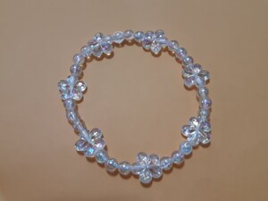 ハンドメイド ビーズアクセサリー ブレスレット