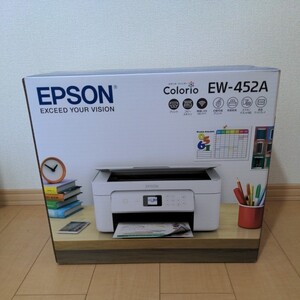 EPSON カラリオ新品未開封EW-452A メーカー保証1年付き納品書付き