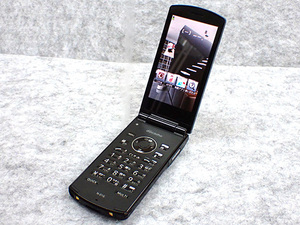 【中古】docomo N-01G ブラック 黒 ガラケー 携帯電話 ケータイ NEC 制限〇 一括購入(LCA266-9)