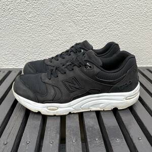 送料無料 New Balance CM1700JK BLACK ヌバックレザー 限定 M1700 黒 NB 中古 スニーカー