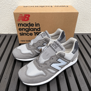 国内正規品 UK製 New Balance M670GNS US8 26cm ヌバックレザー 限定 イギリス英国製 グレー×ネイビー NB スニーカー Made In England