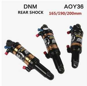 sDnm- AOY-36RC rebound alloy height pressure mountain bicycle rear suspension parts down Hill mtbbai clear shock absorber 