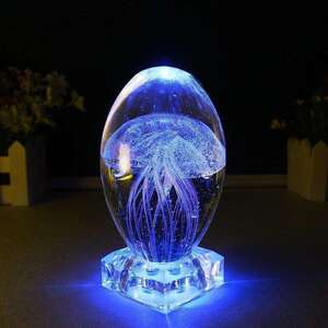 ku..LED light interior .. jellyfish crystal lamp bruna ito light lighting 3D fish ... genuine article! aquarium 