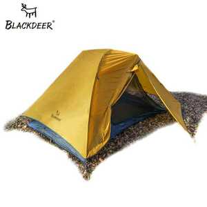 2人用アップグレード超軽量テント 20D ナイロンシリコンコーティング布防水　リュックテント屋外のキャンプ 1.47 キロ