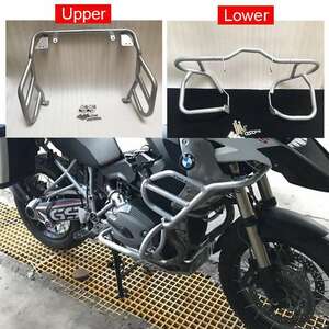 BMW R1200GS adventure R 1200 GS crash bar engine guard 2004-2012 crash bar ADV frame protector silver 