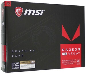 【中古】MSI製グラボ Radeon RX Vega 64 Air Boost 8G OC PCIExp 8GB 元箱あり