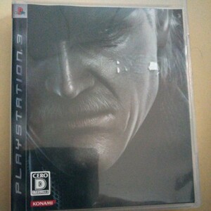メタルギアソリッド4 PS3ソフト