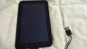 即決!送料無料 美品動作品 docomo サムスン GALAXY Tab SC-01C 充電用USBケーブル付き ギャラクシータブ 111