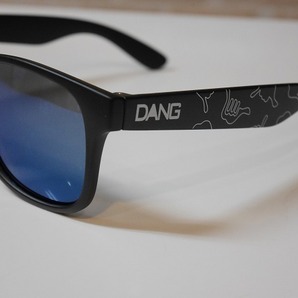 【新品】DANG SHADES LOCO サングラス 偏光レンズ Matte Black with HANG LOOSE / Blue Mirror Polarized 正規品 vidg00325の画像4