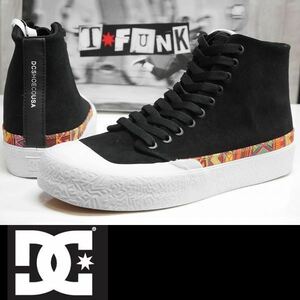 【新品:SALE】正規品 DC SHOES T-FUNK HI S - 27.0 BLACK/WHITE PRINT(BWP) スニーカー