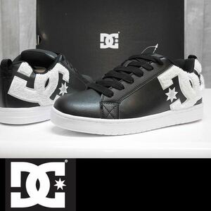 【新品】正規品 DC SHOES COURT GRAFFIK LITE - 25.5 BLACK/WHITE(BWT) スニーカー