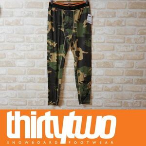 【新品:SALE】ThirtyTwo RIDELITE BASE LAYER PANT - CAMO - L ファーストレイヤー インナー 正規品