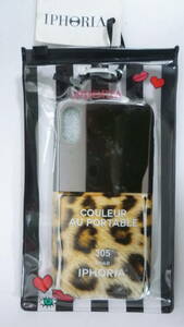 40427-5 IPHORIA Apple iPhone X leopard print smartphone iPhone case I fo rear 