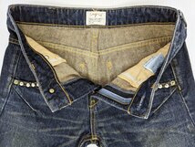 Ungrid アングリッド スキニーフィット ダメージデニム レディース サイズ24 リベット装飾 skinny-fit damaged denim pants jeans_画像3