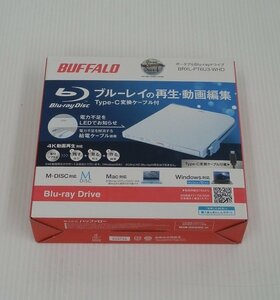 BUFFALO USB3.0 ポータブルブルーレイドライブ BRXL-PT6U3-WHD 囗T巛