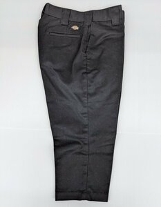 BEDWIN X Dickiesbedo wing × Dickies cropped pants work pants W76 black UXBW02M cropped work pants