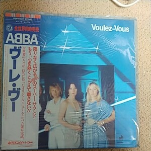 ABBA 帯付 ヴーレ・ヴー アバＬＰレコード