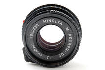 MINOLTA ミノルタ M-ROKKOR-QF 40mm F2 (1340)_画像2