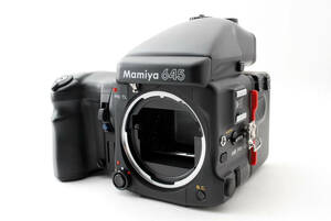 Mamiya マミヤ 645 PRO TL ボディ ワインダーグリップ AE Prism Finder プリズムファインダー 中判フィルムカメラ (1330)