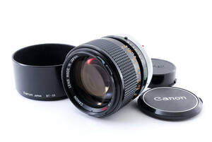 Canon キャノン FD 85mm f1.8 S.S.C. SSC 単焦点レンズ オールドレンズ 一眼レフ フィルムカメラ (1354)