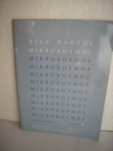 送料185円～★未使用品★バルトーク★ミクロコスモス★4★MIKUROKOSMOS★BELA BARTOK