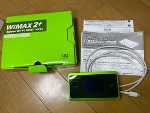 WiMAX2+ Speed Wi-Fi NEXT WX06 (ライムグリーン)
