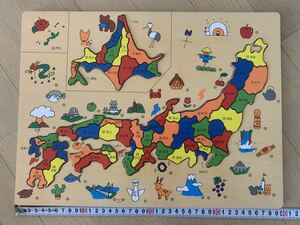 日本地図 知育玩具 木製パズル 知育パズル 